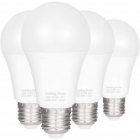 100W Equivalent E26 E27 LED Bulbs AMAZING POWER Daylight White Non-Dimmable Medium Screw Base Light Bulbs 6500K 4-Pack