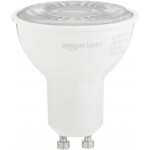 Basics 50W Equivalent 3000K White Dimmable 10,000 Hour Lifetime MR16 GU10 Base LED Light Bulb | 2-Pack
