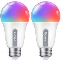 Govee Smart Light Bulbs RGBWW Color Changing Light Bulbs 54 Dynamic Scenes Music Sync 16 Million DIY Colors WiFi & Bluetooth Dimmable LED Light Bulbs Work with Alexa & Google Assistant 2 Pack