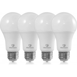 Great Eagle 40 60 100W Equivalent 3-Way A19 LED Light Bulb 3000K Soft White Color 4-Pack