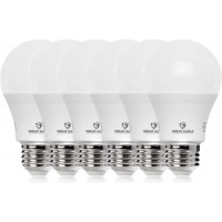 GREAT EAGLE LIGHTING CORPORATION 100W Equivalent LED Light Bulb 1500 Lumens A19 5000K Daylight Non-Dimmable 15-Watt UL Listed 6-Pack
