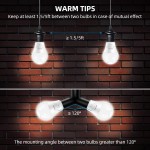 MikeWin Outdoor Dusk to Dawn Light Bulbs 2 Pack 12W100W Equivalent E26 5000K Built-in Photocell Detector Auto On Off Smart Sensor LED Lighting Bulb for Porch Hallway Garage Boundary