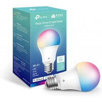 New Kasa Smart Bulb Full Color Changing Dimmable Smart WiFi Light Bulb Compatible with Alexa and Google Home A19 9W 800 Lumens,2.4Ghz only No Hub Required 1-Pack KL125 Multicolor