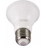 Pack of 6 KOR LED PAR20 Light Bulbs 8W Replaces 50W 50PAR20 E26 Base Waterproof Indoor Outdoor Use UL & Energy Star 5000K Day-Light
