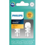 Philips Automotive Lighting 194 Ultinon LED Bulb Amber 2 Pack 194ALED