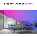 Wyze Bulb Color 1100 Lumen WiFi RGB and Tunable White A19 Smart Bulb Works with Alexa and Google Assistant Four-Pack