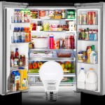 YUKIHALU LED Refrigerator Light Bulb 60W Equivalent A15 Appliance Fridge Bulbs Waterproof 600 Lumen 7W 120V Daylight 5000K E26 Medium Base Small Size Bulb for Damp Location Not-Dim 2-Pack