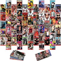 60 Pcs Print Hip Hop Rap Wall Collage Kit | Music Posters for Room Aesthetic | Unique Retro Magazines Album Covers Printed Photos | Aesthetic Poster | Rapper Posters