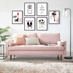 Fashion Wall Art Prints Set of 6 Pink Room Decor Pictures Wall Decor Canvas Art Posters Perfume Lipstick Makeup Wall Decor Artwork Girls Room Pictures for Bedroom 8"x10" UNFRAMED