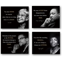 Inspiring collection of famous quotes 4 inspiring collections of famous quotes including Martin Luther King posters Rosa Parker Malcolm X posters and Maya Angelou art paintings
