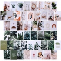 Wall Collage Kit Aesthetic Pictures Photo Collage Kit for Wall Aesthetic Posters for Room Aesthetic Bedroom Decor for Teen Girls50pcs 4x6 inch