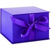 Hallmark 7" Purple Gift Box with Lid and Shredded Paper Fill for Easter Mother's Day Weddings Graduations Birthdays Bridesmaids Gifts and More