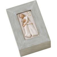 Willow Tree Mother and Daughter Sculpted Hand-Painted Memory Box