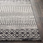 Artistic Weavers Chester Boho Moroccan Area Rug,5'3" x 7'6",Black