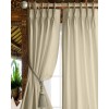 Magic Drapes Triple Pinch Pleat Blackout Curtain 100% Polyester Thermal Insulated Room Darkening Spill Proof Machine Washable Window Treatment Panels for Home W26"+26" L84 2 Panels Combined Beige