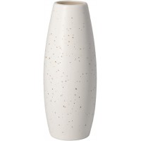 Ceramic White Vase,Small Flower Vase for Minimalist Modern Home Decor Matte Design Fit for Fireplace Bedroom Living Room Ideal Gift for Friend Family