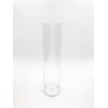 Craft and Party Sets of 12 Clear Cylinder Vases 4" Diameter Opening. 12 16"