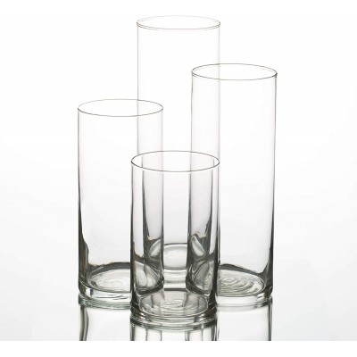 Eastland Glass Cylinder Vases Set of 48