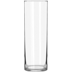 Libbey Cylinder Vase 10-Inch Clear Set of 6