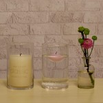 Paisener Clear Glass Cylinder Vases Set of 126 Inch Tall and 6 Small Glass Vases for Flowers Candle Holders for Home Decoration and Wedding Centerpieces