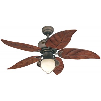 Westinghouse Lighting 7236200 Oasis Indoor Outdoor Ceiling Fan with Light 48 Inch Oil Rubbed Bronze