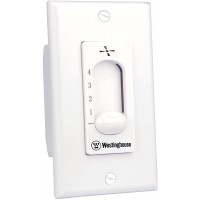 Westinghouse Lighting 7787200 Ceiling Fan Wall Control  White