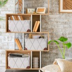 Fabric Storage Basket Bins for Shelves with Wood Handle 15.7x11.8x8.3"Canvas Toy Storage Basket for Closet Decorative Floor Storage Basket for Home Office Organizing Linen Closet Organizer