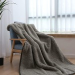 BANN Sherpa Fleece Lightweight Throw Blanket for Couch,50"x70" Super Soft Cozy Blanket for Bed,Warm Plush Throw for Sofa All Season,Green