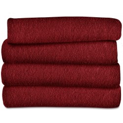 Sunbeam Heated Throw Blanket | Fleece 3 Heat Settings Garnet TSF8US-R310-31A00