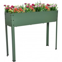 Elevated Planters and Raised Garden Beds Elevated Planter Box with Legs Outdoor Patio for Flower Herb Vegetable Grow