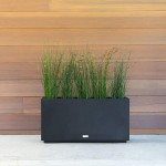 Veradek Metallic Series Indoor Outdoor Long Box Planter