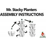 YP Supplier LLC DBA Mr.Stacky Large Stackable Planters Stone