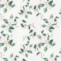 17.7"X197" Green Leaves Peel and Stick Wallpaper Modern Self Adhesive Wallpaper Floral Contact Paper Removable Wallpaper Peel and Stick Green Boho Decor Wallpaper for Room Wall Vinyl