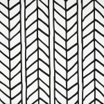 Black and White Wallpaper Peel and Stick Wallpaper 17.7" x 118" Self-Adhesive Modern Stripe Contact Paper Geometric Herringbone Update Vinyl Decorative Wallpaper