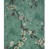 Flower Tree Wallpaper Peel and Stick Wallpaper Self Adhesive Removable Paper Wall Covering Shelf Drawer Liner Vinyl Roll 17.7" x 118"