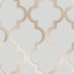 Tempaper Bronze Gray Two-Pack Marrakesh Removable Peel and Stick Wallpaper 20.5 in X 16.5 ft Made in the USA