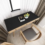 VEELIKE 15.7''x236'' Black Contact Paper for Cabinets Self Adhesive Black Wallpaper Peel and Stick Bedroom Waterproof Removable Matte Black Wallpaper for Appliance Desk Furniture Shelf Wall Countertop