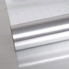 VEELIKE Stainless Steel Contact Paper Large Size 15.74x354.33 inches Wallpaper Peel and Stick Removable Temporary Adhesive Wall Paper for Dishwasher Refrigerator Washing Machine Metal Furniture