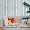 Vintage Peel and Stick Wallpaper Green Plant Wallpaper Herringbone Modern Stripe Removable Boho Wallpaper Self Adhesive Splicable Home Decorative Contact Paper for Cabinets 17.71" X 196.8"