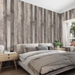WENMER Wood Contact Paper 17.71” x 394” Wood Peel and Stick Wallpaper Rustic Wood Wallpaper Grey Wood Grain Contact Paper Self Adhesive Faux Wood Wallpaper for Cabinet Countertop Wall Shelf