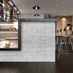 XINOBO Texture Peel and Stick Wallpaper Grey Thick Concrete Wallpaper Soundproof 3D Wall Panels Removable Vinyl Contact Paper Self Adhesive Waterproof Wallpaper 15.7"x110"