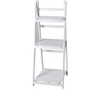 Fox Valley Traders Ladder Shelf One Size Fits All White