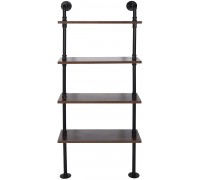 Industrial Ladder Bookshelf Storage Shelf Display Shelving Plant Wall Stand Institu Ladder Shelf Decorative Ladder Decorative Shelves