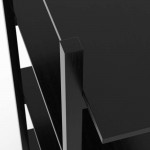 RST Brands SL-SHLV-2 Ladder-Shelves Black